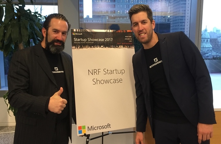 Microsoft presents MyFavorito to its retail customers at NRF in New York City
