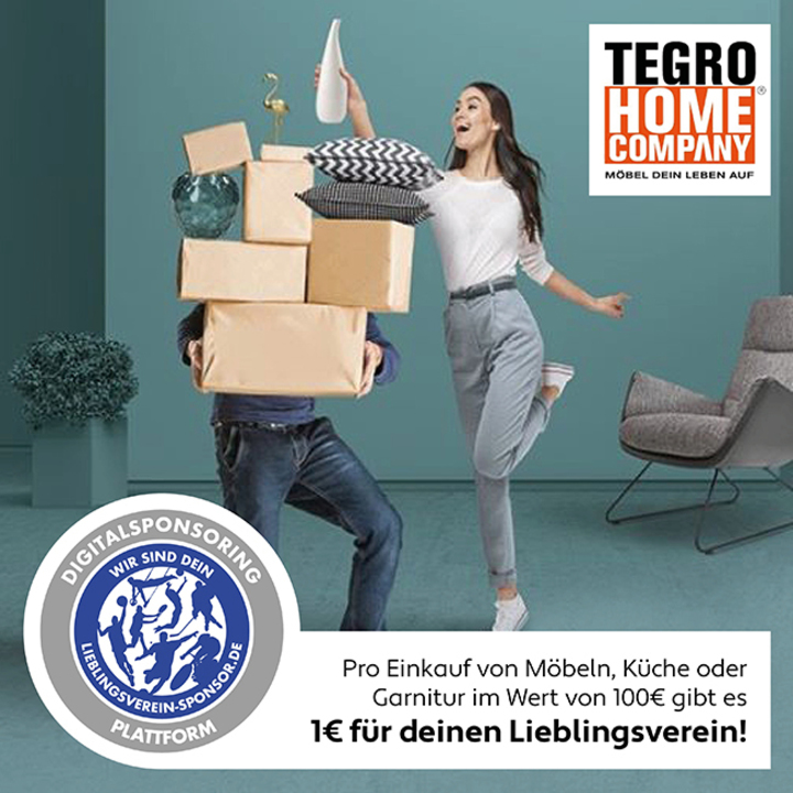 Kaufe Möbel/Küche/Garnitur und unterstütze Deinen Lieblingsverein.