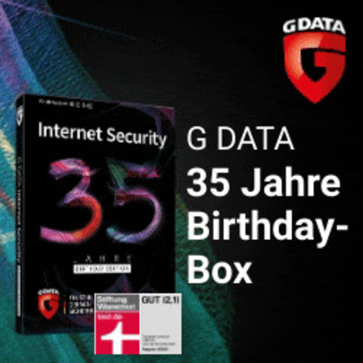 G DATA Internet Security - 35 Jahre Sonderedition