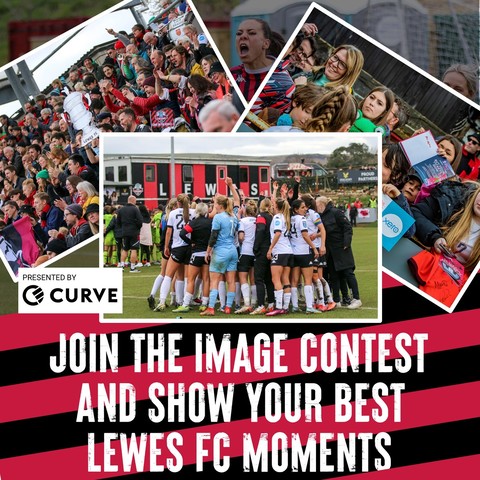 Join our image contest. Upload your best Lewes FC moments and win!