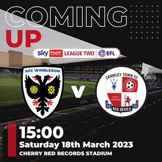 🔜 A trip to the Cherry Red Records Stadium awaits...