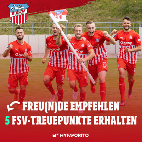 Freu(n)de empfehlen - 5 Treuepunkte erhalten