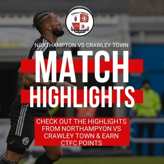 Northampton Town v Crawley Town highlights - WATCH AND EARN