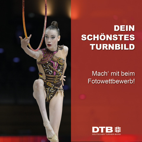 „Dein schönstes Turnerbild“ - Mach‘ mit beim DTB Bilderwettbewerb.