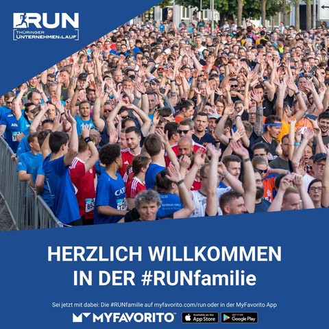 Herzlich Willkommen in der #RUNfamilie
