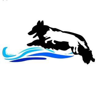 Hundefreunde am Rhein