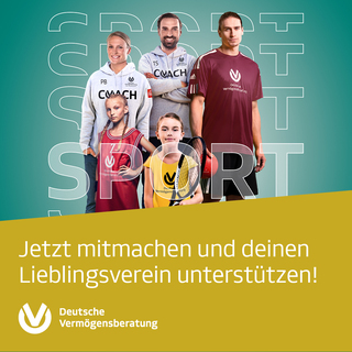 Die Deutsche Vermögensberatung ist Partner des Sports.