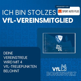 VfL-Mitgliedsausweis hochladen & Treuepunkte sichern!