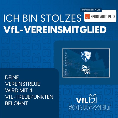 VfL-Mitgliedsausweis hochladen & Treuepunkte sichern!