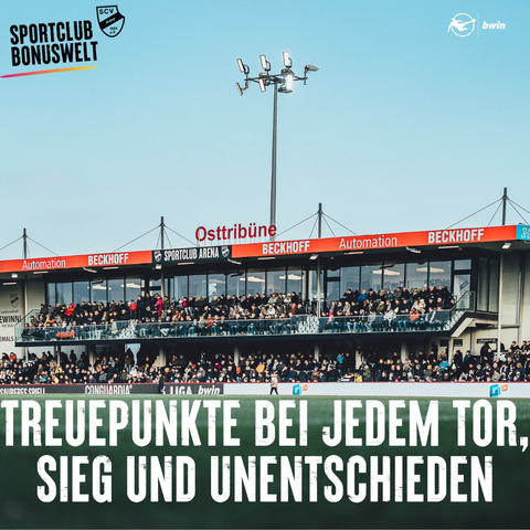 Sportclub Verl-Treuepunkte ... bei jedem Tooor, Sieg und Unentschieden!