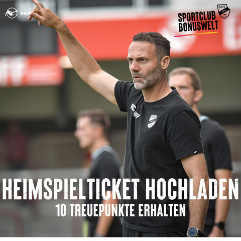Heimspielticket hochladen und Sportclub Verl-Punkte erhalten