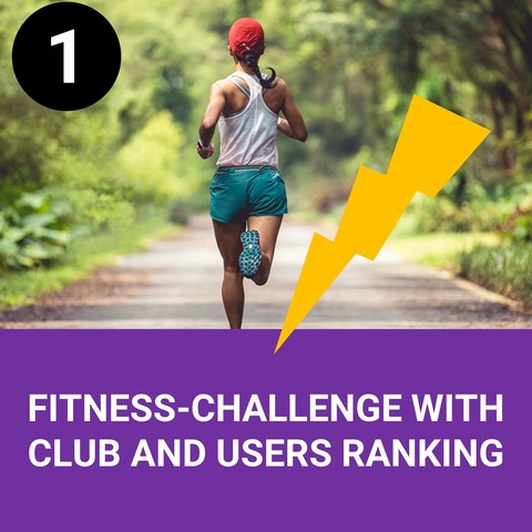 Fitness Challenge with Club AND User Ranking