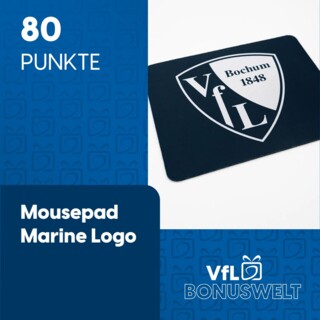 Treueprämie: Mousepad Marine Logo