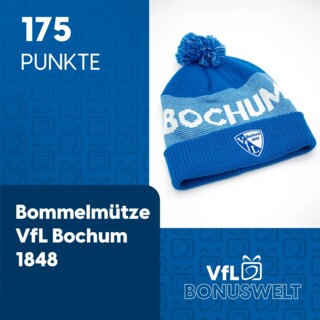 Treueprämie: Bommelmütze VfL Bochum 1848