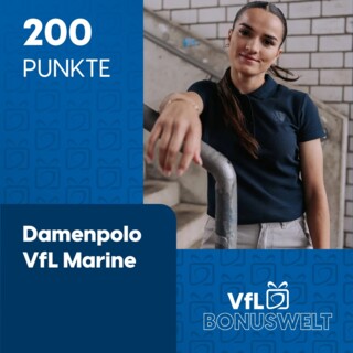 Treueprämie: Damenpolo VfL marine