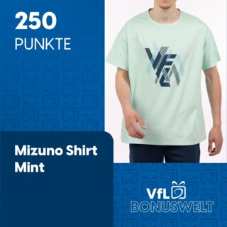 Treueprämie: Mizuno Shirt Mint