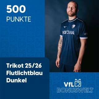 Treueprämie: Trikot 25/26 Flutlichtblau Dunkel
