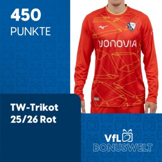 Treueprämie: TW-Trikot 25/26 Rot