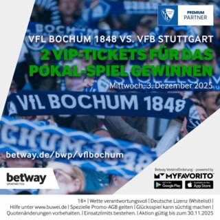 2x VIP-Tickets: Upload Eures Wettscheins