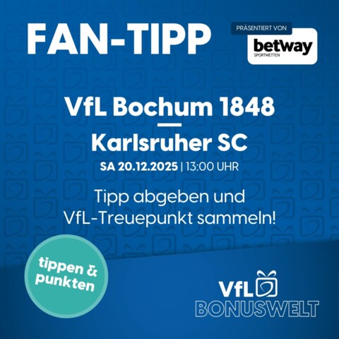 Mach mit beim 17. VfL Fan-Tipp!