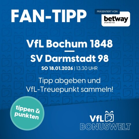 Mach mit beim 18. VfL Fan-Tipp!