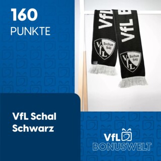 Treueprämie: VfL Bochum 1848 Schal recycelt schwarz