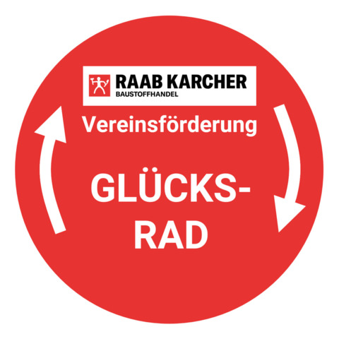 Das Raab Karcher Vereinsförderung Glücksrad