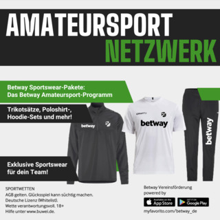 Trikotsätze, Poloshirt-Sets und mehr für Deinen Lieblingsverein!