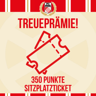 Treueprämie: Sitzplatzticket Heimspiel