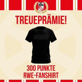 Treueprämie: FC Rot-Weiß Erfurt Fan-Shirt Steigerwaldstadion