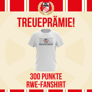 Treueprämie: FC Rot-Weiß Erfurt Fan-Shirt 1966 (weiß)