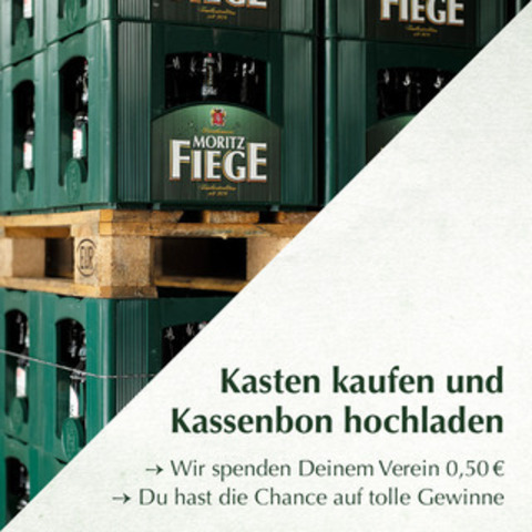 Kaufe einen Kasten HERFORDER und lade Deinen Kassenbon hoch.