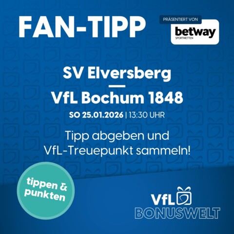 Mach mit beim 19. VfL Fan-Tipp!