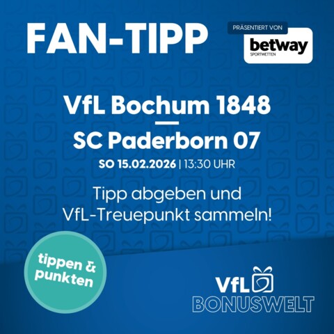 Mach mit beim 22. VfL Fan-Tipp!