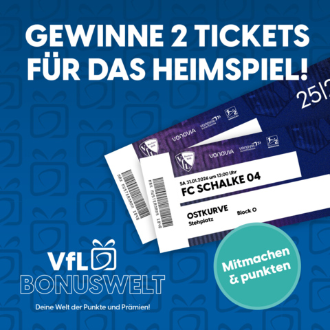 Für #BOCS04: Gewinnt zwei Ostkurven-Tickets in der VfL-Bonuswelt!