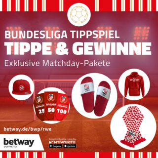 Gutscheine im Wert von insg. 1.000,- Euro für den RWE-Fanshop gewinnen!