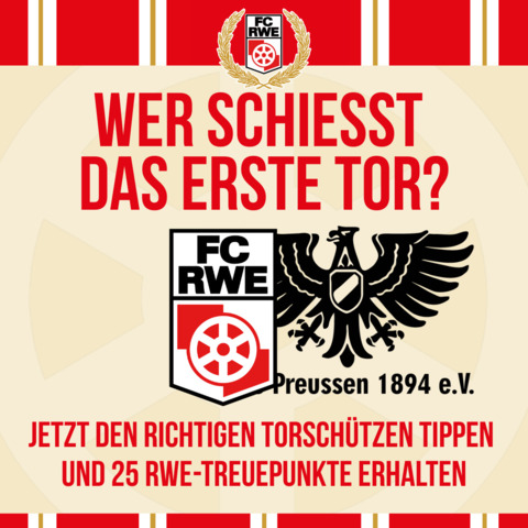 #RWEBFC: Wer erzielt das erste Tor gegen den BFC Preussen?