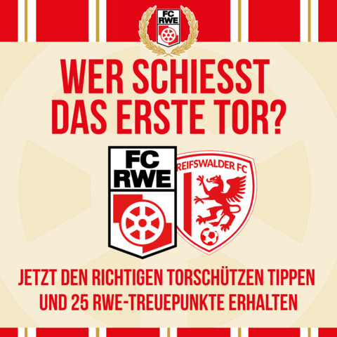 #GFCRWE: Wer schießt das erste Tor?